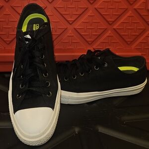 Converse Black and White Canvas Sneakers